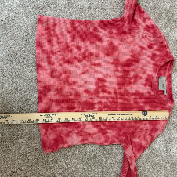 Anthropologie Pink Tie-Dye Pajama Set - Picture 8 of 13